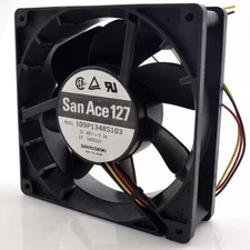 Sanyo 109P1348S103 12738 DC48V 0.3A 12.7CM 3-Wire Cooling Fan