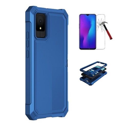 Für TCL K11, Ganzkörper TPU Abdeckung Etui + Hartglas - Bild 6 von 17