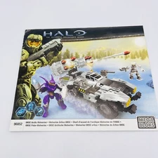 Halo Mega Bloks 96852 UNSC Arctic Wolverine Instruction Manual Booklet Only