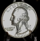 1955 D Washington Quarter ~ Gem Mint BU ~ 90% Silver ~ 1 Brilliant Coin
