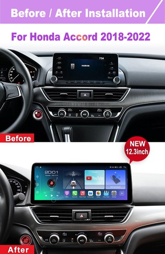Accord 12.3inch Screen Android Car Radio For Honda Accord 10 2018-2022 Head Unit - Foto 2 di 8