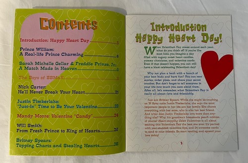 Heart - Stopping Celeb Valentines Justin Timberlake Britney Spears Nick Carter - Imagen 3 de 17
