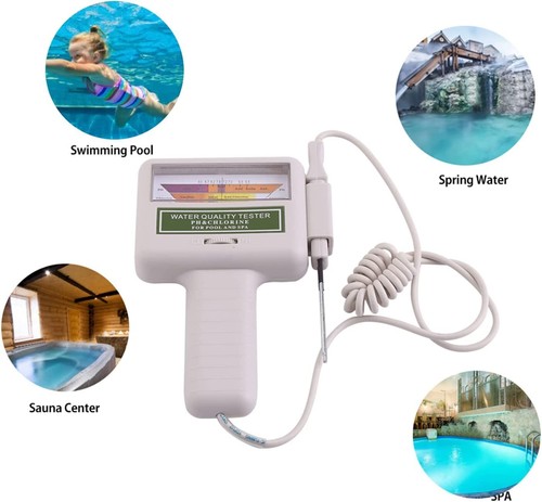 Elektronischer Wassertester für Chlor und pH-Wert Pool Messgerät Wasserqualität - Bild 6 von 7
