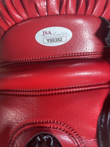 Mike Tyson Signed Red Everlast Boxing Glove (JSA) - Picture 4 of 9
