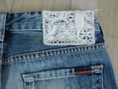 Seven 7 For All Man Kind Denim Jeans Womens 26 Distressed U130P162U-162U - Bild 3 von 3