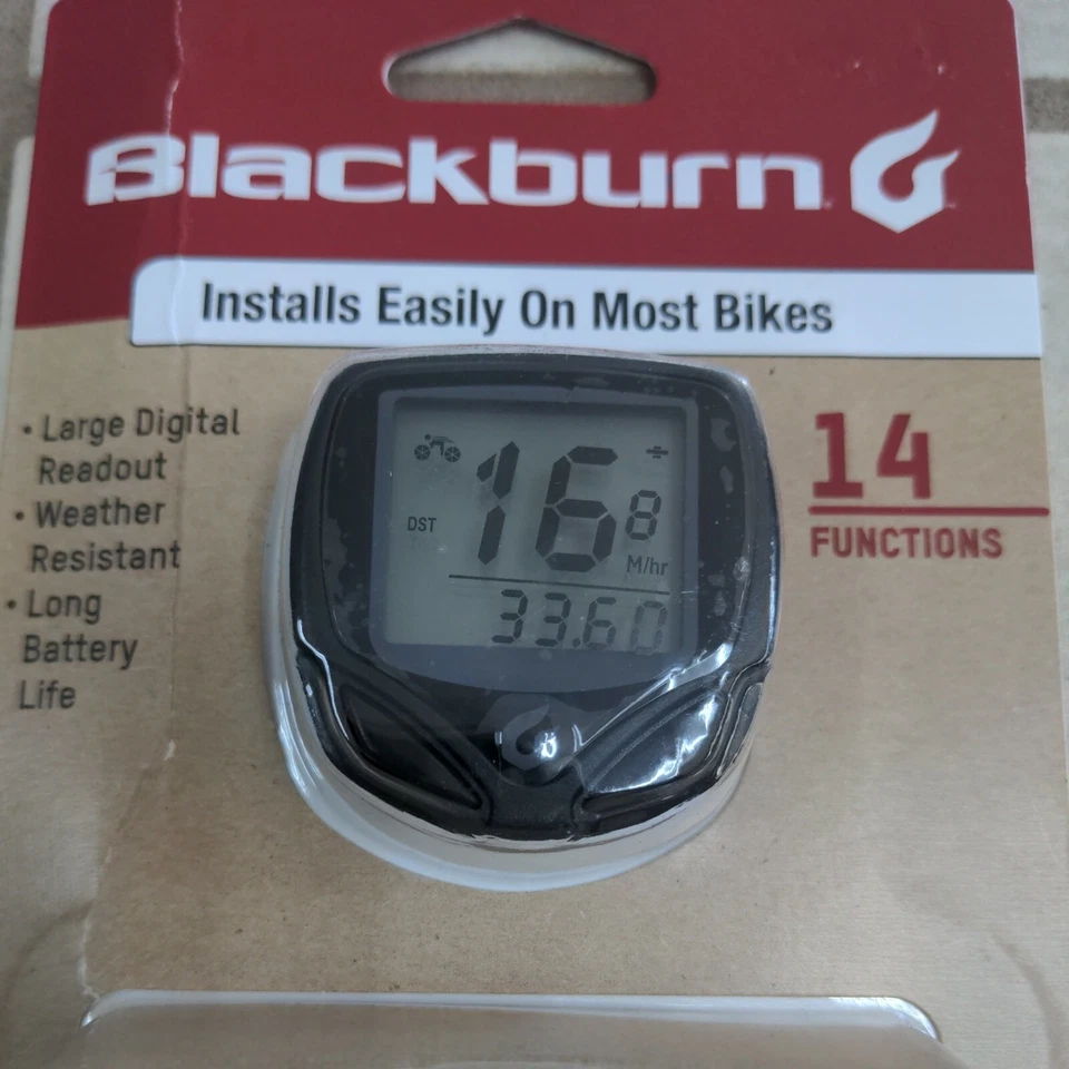 Blackburn Bicycle Wireless Cycle Computer With 20 Lumen Light Set Cycling Easy - Image 3 of 4