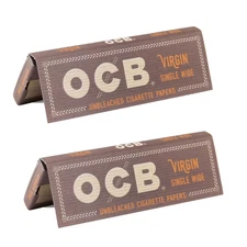 OCB ROLLING PAPERS VIRGIN SINGLE WIDE (2 Booklets) MIX & MATCH