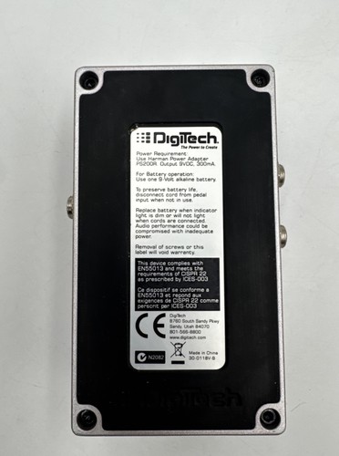 DigiTech Grunge Distortion Guitar Pedal - Picture 7 of 9