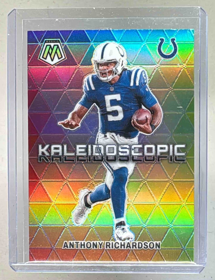 Anthony Richardson 2024 Panini Mosaic #7 Kaleidoscopic