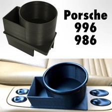 Porsche 911 996 Boxster 986 Cup Holder With Storage Replaces Ashtray