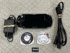 Sony PSP 3000 Handheld Console With 2 PSP Games + PSP Memory Sick & PSP Charger