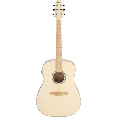Ibanez AAD77M1E-OAW Open Pore Antique White - Westerngitarre