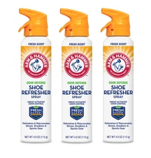 Arm & Hammer Odor Defense Shoe Refresher Spray, 4 oz ( 3 Pack )