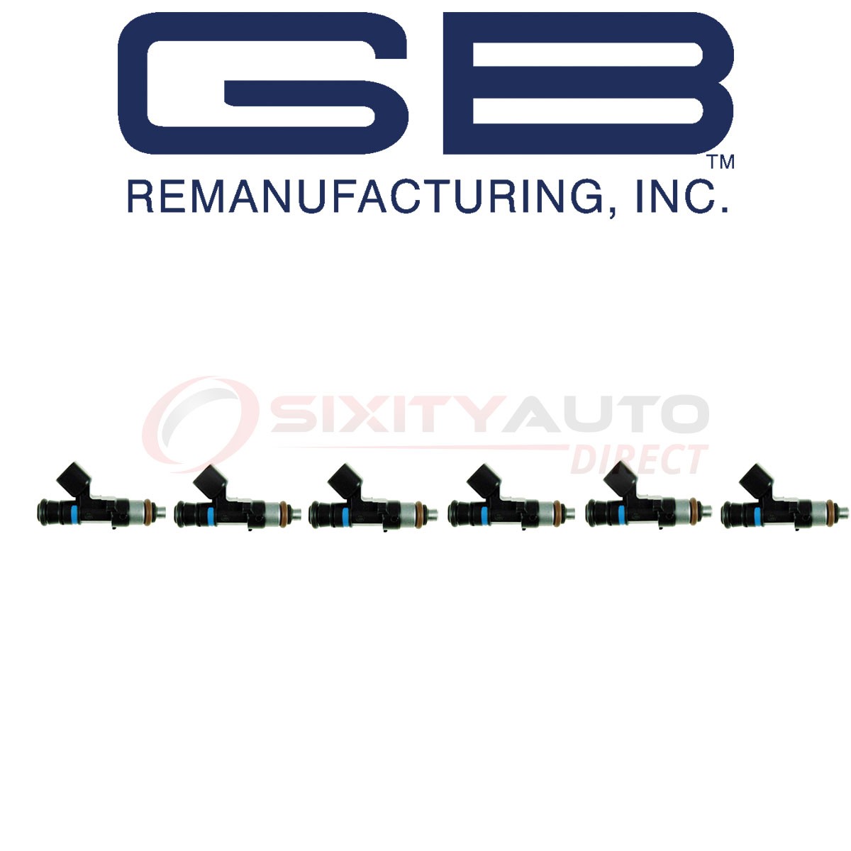 6 pc GB Fuel Injector for 2006-2010 Ford Explorer - Air Delivery Injection lf