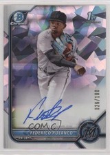 2022 Bowman Chrome Prospect Atomic Refractor 26/100 Federico Polanco Auto rp9