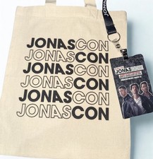 Jonas Brothers Jonas Con Tote Bag Lanyard 2025 NJ Limited Edition Set