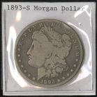 US Coin 1893-S Morgan Silver Dollar KEY DATE - THE KING NO RESERVE!