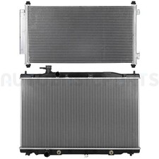 Automotive Aluminum Radiator & AC Condenser Cooling Kit For 2010-2011 Honda CR-V
