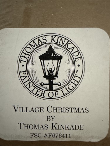 2002 Thomas Kinkade Village Christmas Matted Collector's Print w/COA Sealed - Bild 2 von 8