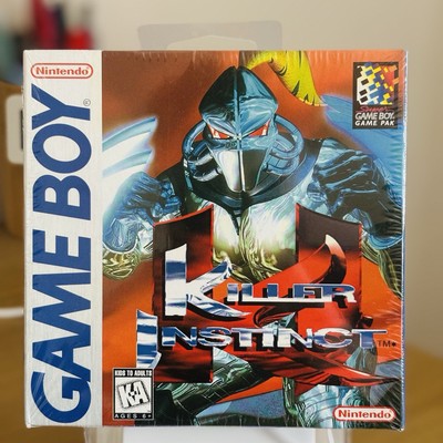 Killer Instinct USA Sealed H-Seam Nintendo Gameboy - Top Zustand!