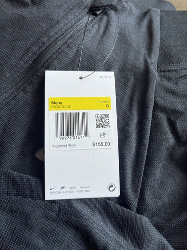 NWT $155 Nike Running Division Men's Therma-FIT ADV Running Top Small FN3373-010 - Picture 6 of 6