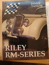 Riley RM-Series 1st edition 1990, hardback book by James Taylor