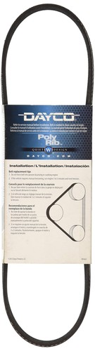 ✅ 5040285 Dayco Drive Belt Subaru Justy Toyota Previa Geo Storm Isuzu Impulse - Picture 2 of 2
