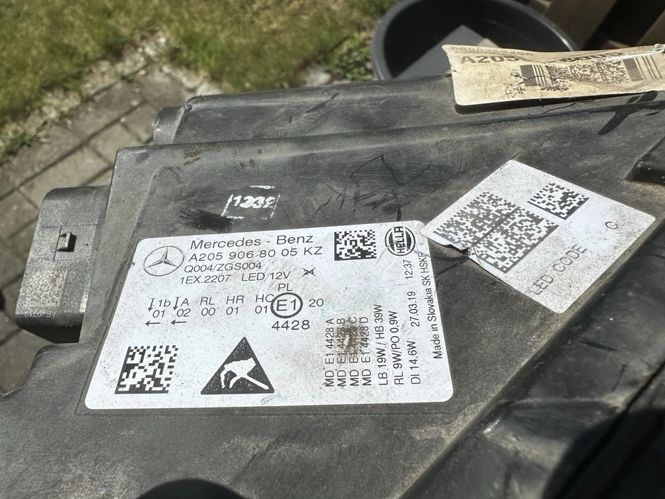 Mercedes Benz W205 C-Klasse LED Scheinwerfer Rechts - Bild 3 von 4