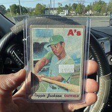 Topps 1970 O-Pee-Chee Reggie Jackson #140 Oakland Athletics Baseball MLB