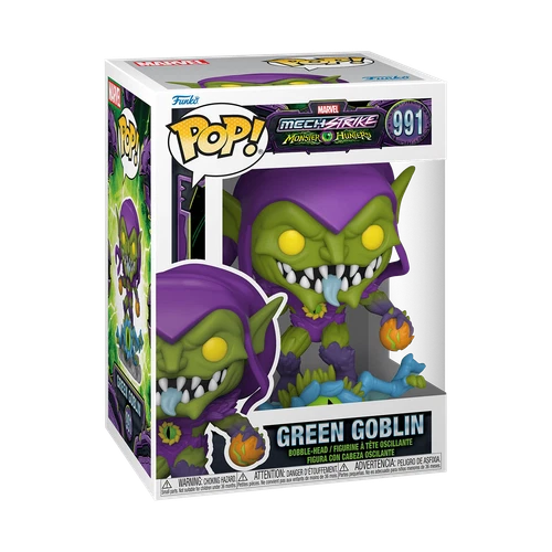 Funko POP! Marvel Mech Strike Monster Hunters Green Goblin #991 Vinyl Figure