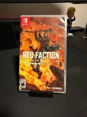Red Faction Guerrilla ReMarsTered Nintendo Switch CIB Complete in Box Mint