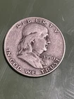 1950 Half-Dollar Benjamin Franklin Liberty Bell