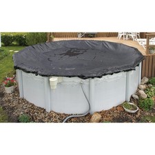 BlueWave WC620 Above-Ground 8 Year Mesh Winter Cover For 12' x 20' Oval Pool