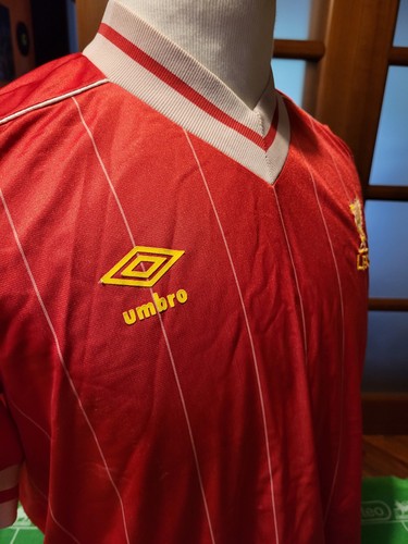 Maglia Jersey Shirt Liverpool Umbro Authentic Home 1981 L - Imagen 6 de 12
