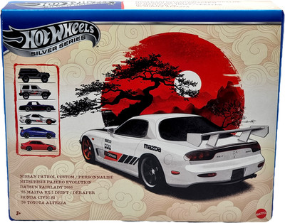 Hot Wheels Silver Serie Japan  Set 6 Modelle  1:64 Autos / Cars