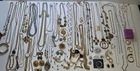 75+pc Vintage Signed Jewelry LOT Gold/Silver Tone Monet Napier Trifari Givenchy