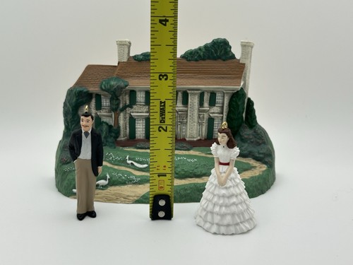 Hallmark Keepsake Ornaments 1996 Gone With The Wind 3pc Miniature Set 60th Anniv - Picture 7 of 8