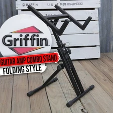 Guitar Combo Amp Floor Stand PA Tilt Back Amplifier Speaker Monitor Holder Mount