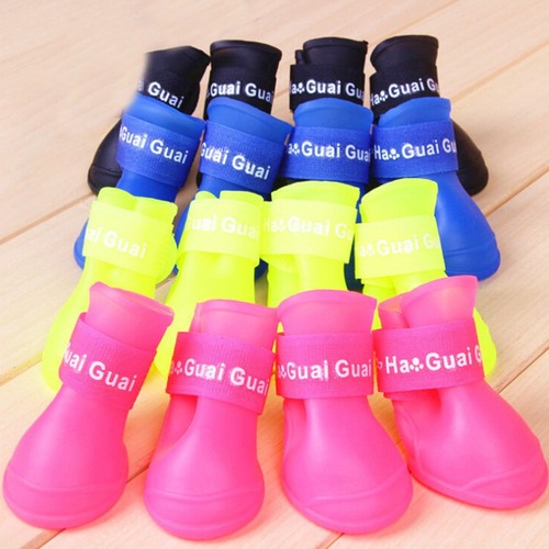 Heim Haustier Schuhe niedlich Mode schützend rutschfest bequem Harz PVC - Bild 8 von 16