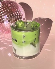 Iced Matcha Latte Scented Candle| Handmade Drink Style Decorative Candle