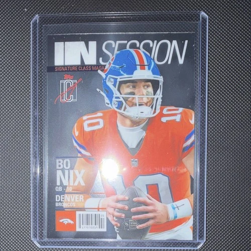 2025 Topps Signature Bo Nix Base (RAW)