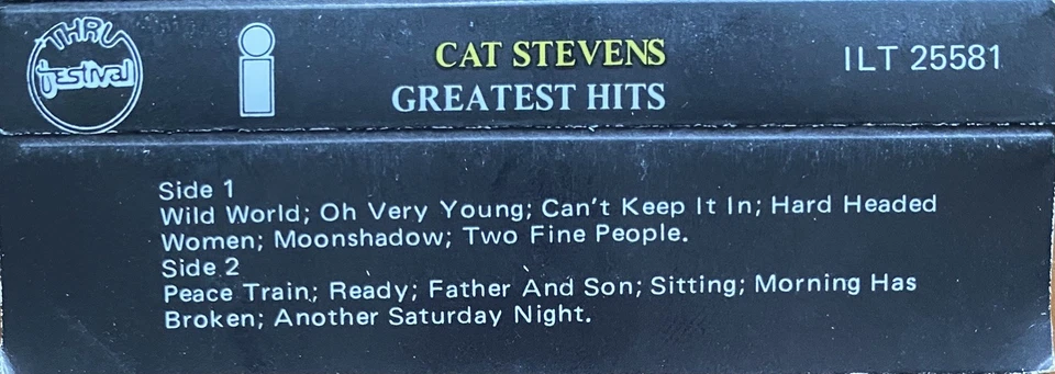 Cat Stevens - Greatest Hits New Zealand Cassette - Image 3 of 4