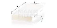 Mann-Filter Filtro Cabina Cu 23 005-2 - Immagine 2