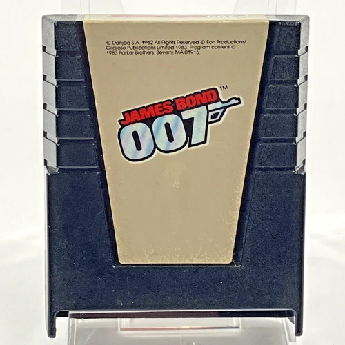 James Bond 007 Atari 400/800/ XL /XE Game Cartridge Parker Brothers Tested
