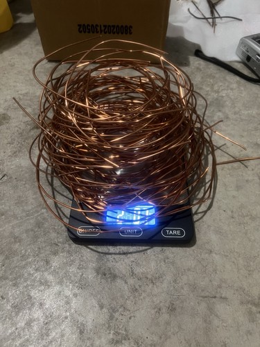 2 Pounds Bare Bright Copper Romex Wire Crafts, Jewelry, Casting - Picture 2 of 5