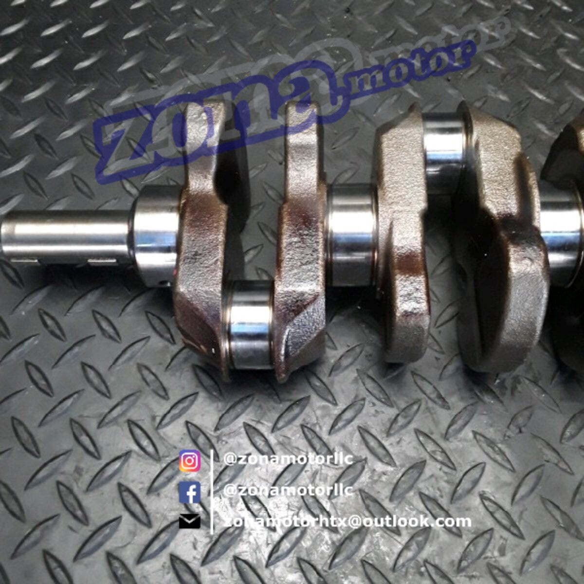 Nissan 2.5L QR25 L4 DOHC Crankshaft 110403TA2A eBay