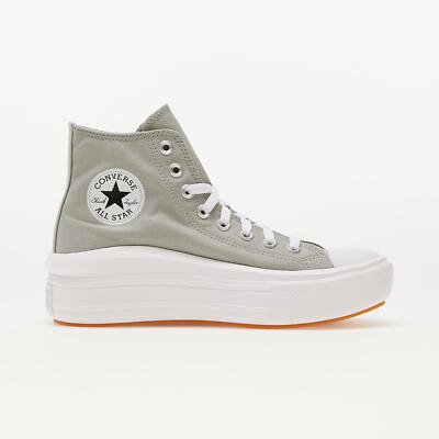 Converse Women's Chuck Taylor All Star Move Hi Platform Shoes A00562C Slate Sage