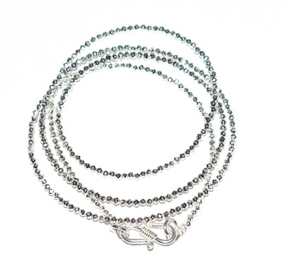 Details about 925 Sterling Silver Silver Pyrite 12-40" Strand Necklace 3 mm Round Beads BH2 Details about 925 Sterling Silver Silver Pyrite 12-40" Strand Necklace 3 mm Round Beads BH2