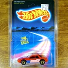 Hot Wheels Vintage Pontiac 59 Fiero 2M4 Red Hot Ones HO Malaysia 1987