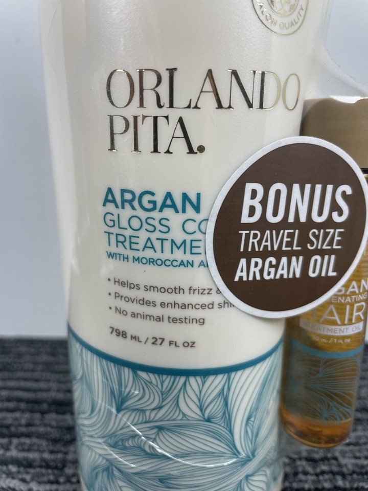 🔥 Orlando Pita • Argan Moroccan Oil Shampoo • Gloss Conditioning Hair